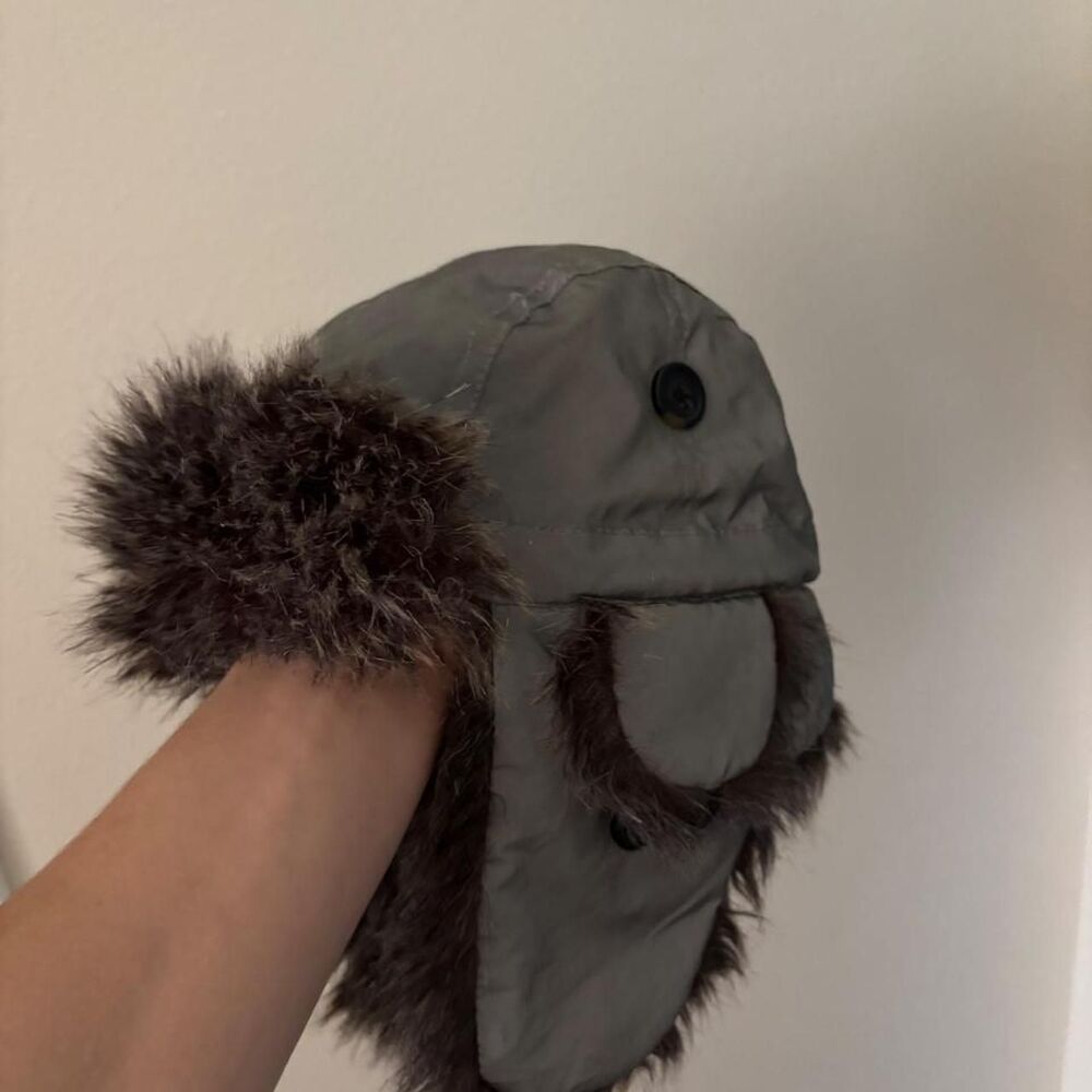 American-eagle Women's Grey and Khaki Hat